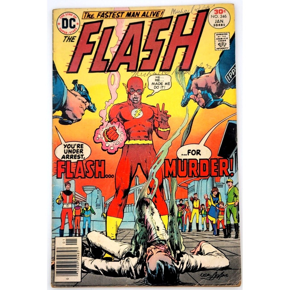 THE FLASH #246 (1977)‎  / FN / BRONZE AGE DC COMICS